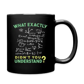 Physique Math Formule Blague - Mug uni - noir - Droite