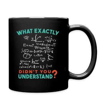 Physique Math Formule Blague - Mug uni - noir - Droite