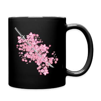 Katana Japon - Mug uni - noir - Droite