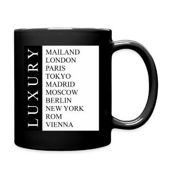 LUXURY CITY - Tasse einfarbig - Schwarz - Rechts