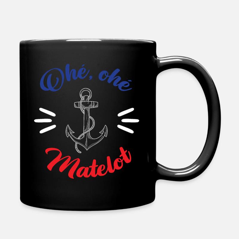Ohé Ohé Matelot - Mug uni - noir