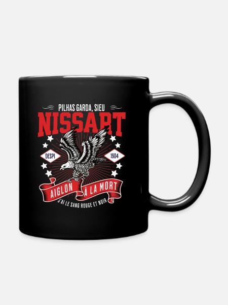 Supporter Niçois, Pilhas Garda Sieù Nissart - Mug uni - noir