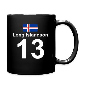 Long Islandson - Full Colour Mug - black - Right
