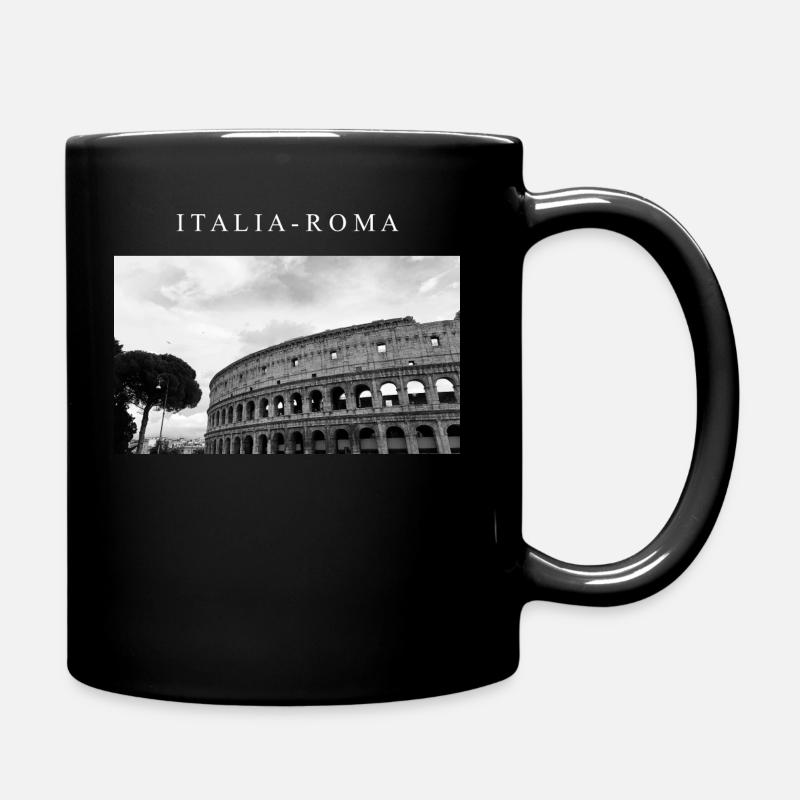 LUXURY - ITALIA - Full Colour Mug - black