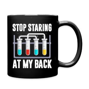 Amoureux de la chimie – Génie chimique Je suis dans mon - Mug uni - noir - Droite