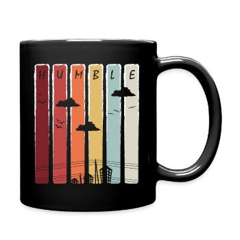 Stay Humble - Full Colour Mug - black - Right