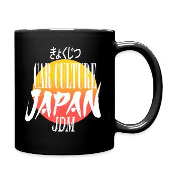 JDM rising sun | Car culture | dream Artworks - Tasse einfarbig - Schwarz - Rechts