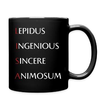 Lisa - Tasse einfarbig - Schwarz - Rechts