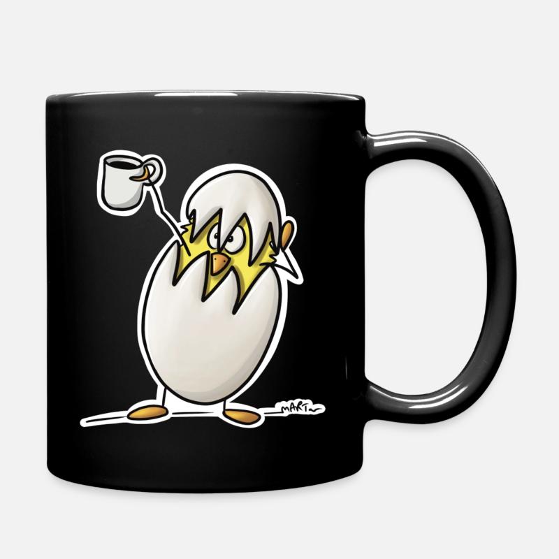 Guten Morgen lustig - Mug uni - noir