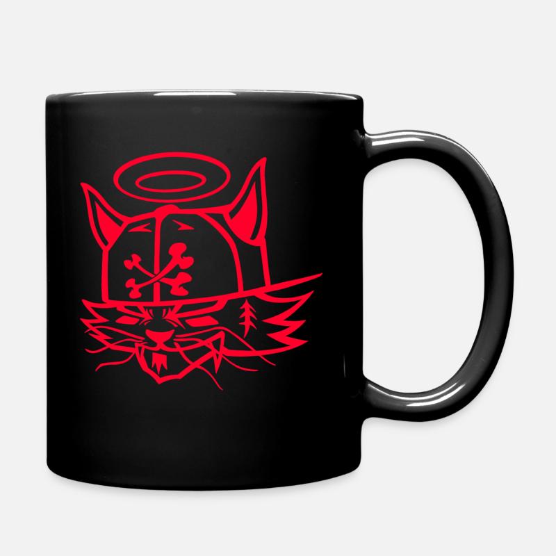 KAT RED - Mug uni - noir