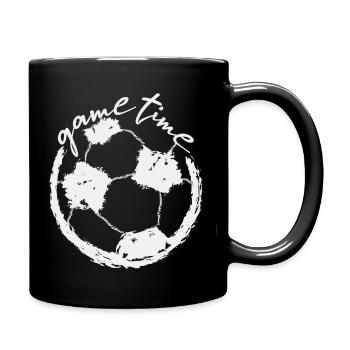 Football match time - Full Colour Mug - black - Right