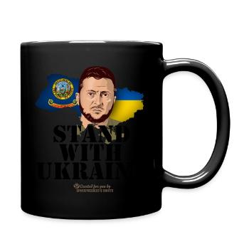 Ukraine Idaho Supporter Merch - Mug uni - noir - Droite