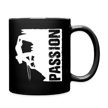 Climbing - Tasse einfarbig - Schwarz - Rechts