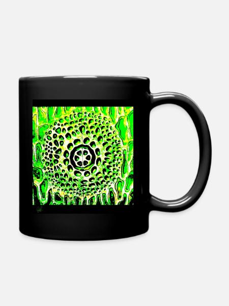 Door to Heaven - Tasse einfarbig - Schwarz