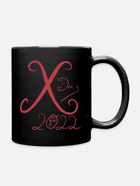 X Day 2022 - Tasse einfarbig - Schwarz
