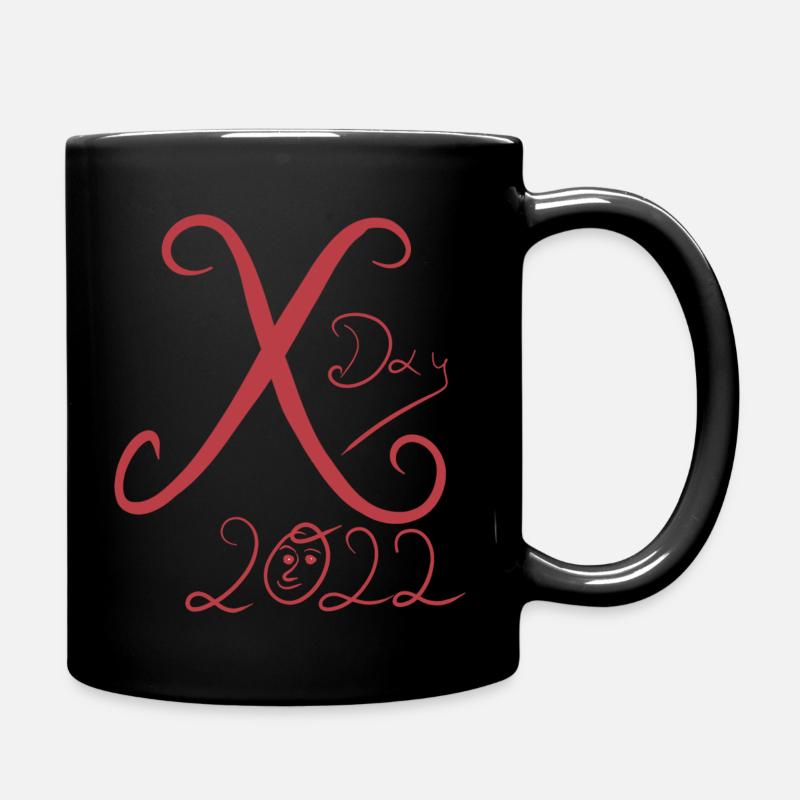 X Day 2022 - Tasse einfarbig - Schwarz
