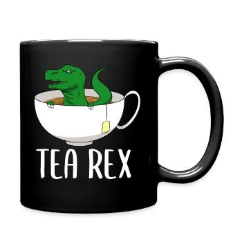 Thé Rex Tyrannosaurus Dinosaure Dino - Mug uni - noir - Droite