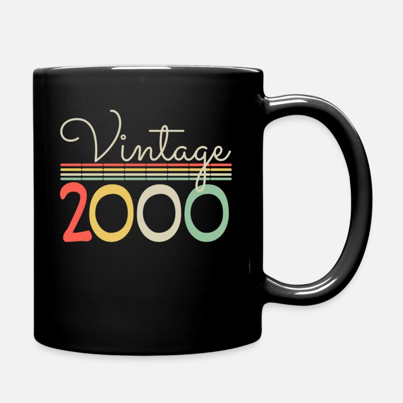 Vintage 2000 - Mug uni - noir