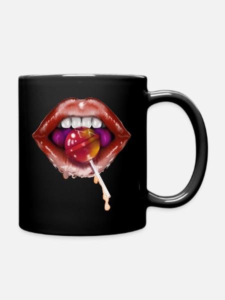 Mundschnuller - Tasse einfarbig - Schwarz