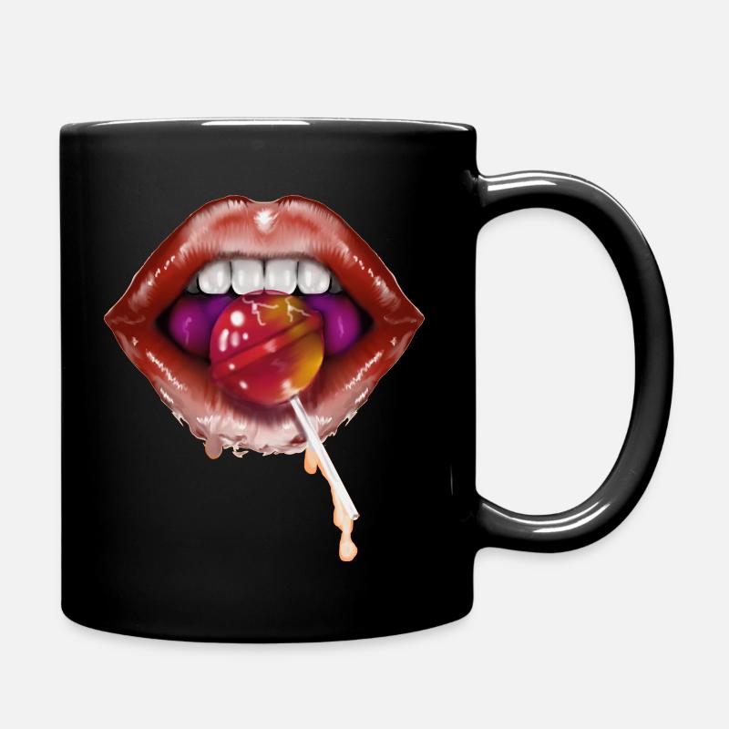 Mundschnuller - Tasse einfarbig - Schwarz