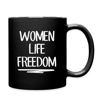 Liberté de vie de femme - Iran - Mahsa Amini - Mug uni - noir - Droite