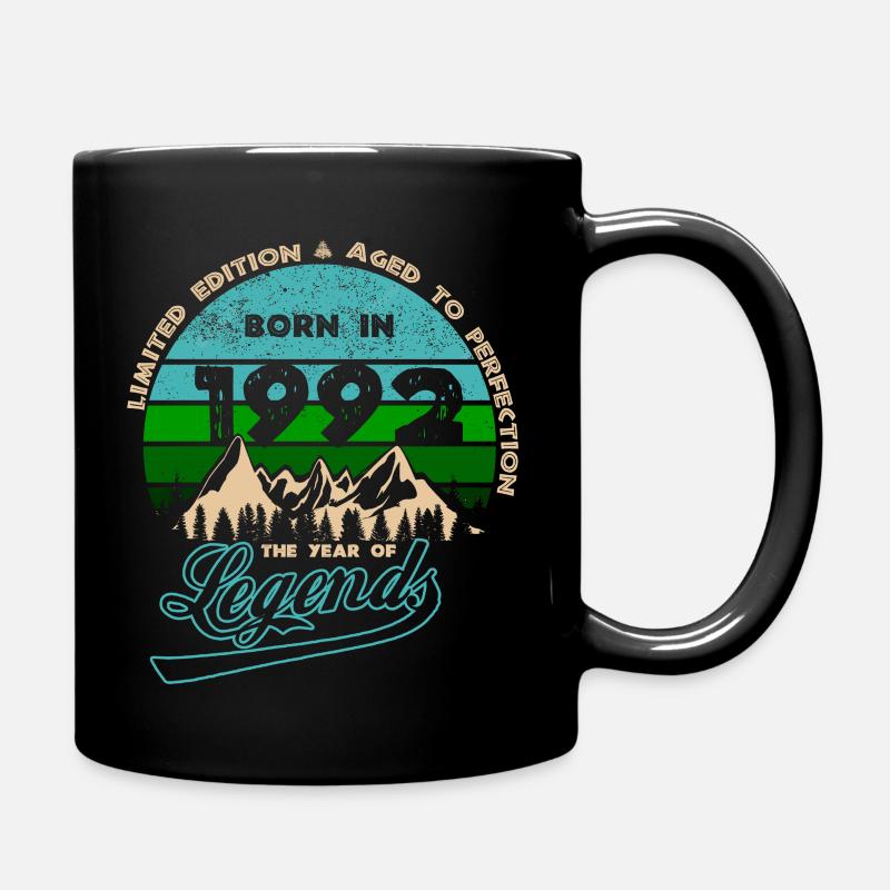 Legenden 1992 - Tasse einfarbig - Schwarz