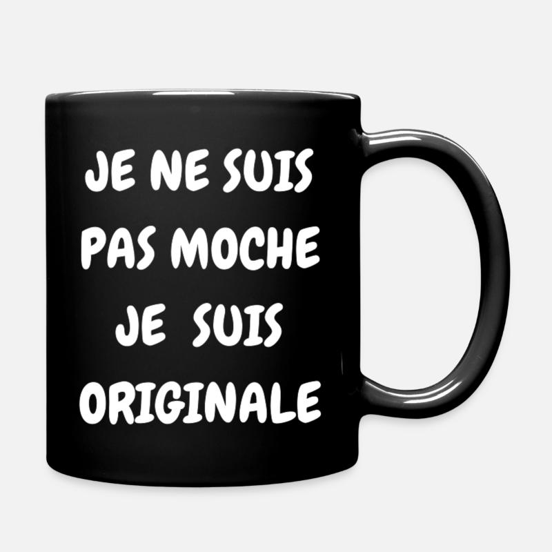 Creation de vetement personnalisé - Mug uni - noir