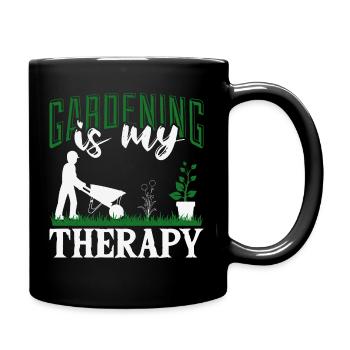Hobby gardeners, fruit and vegetable gardeners - Full Colour Mug - black - Right