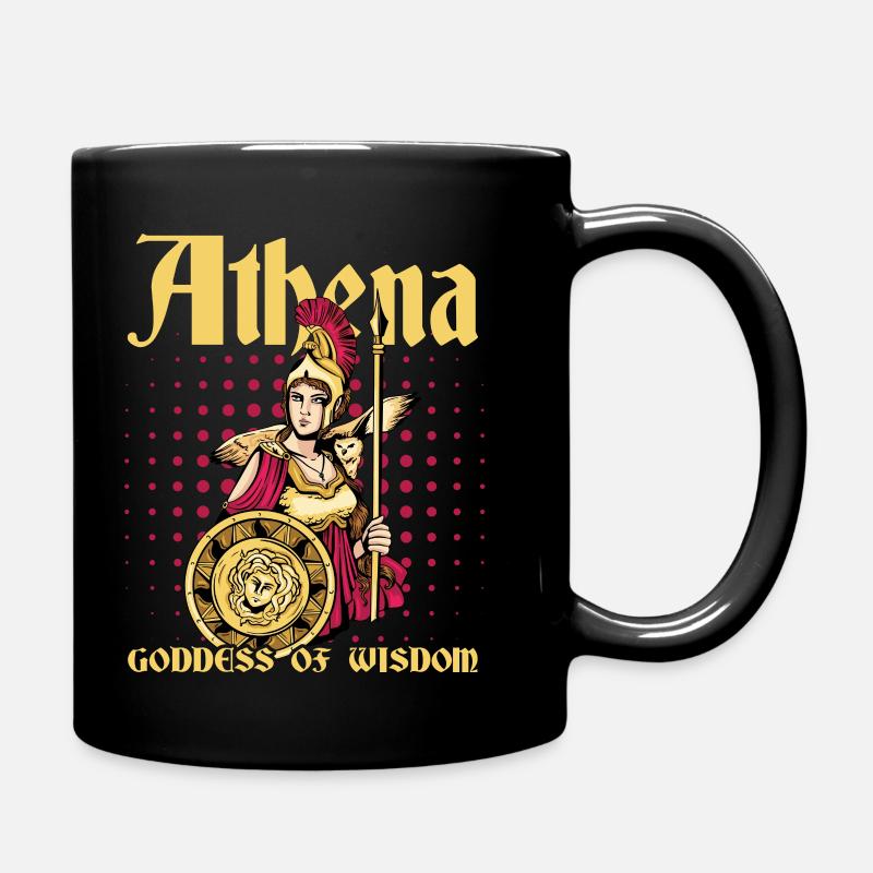 Athéna déesse de la sagesse Design - Mug uni - noir