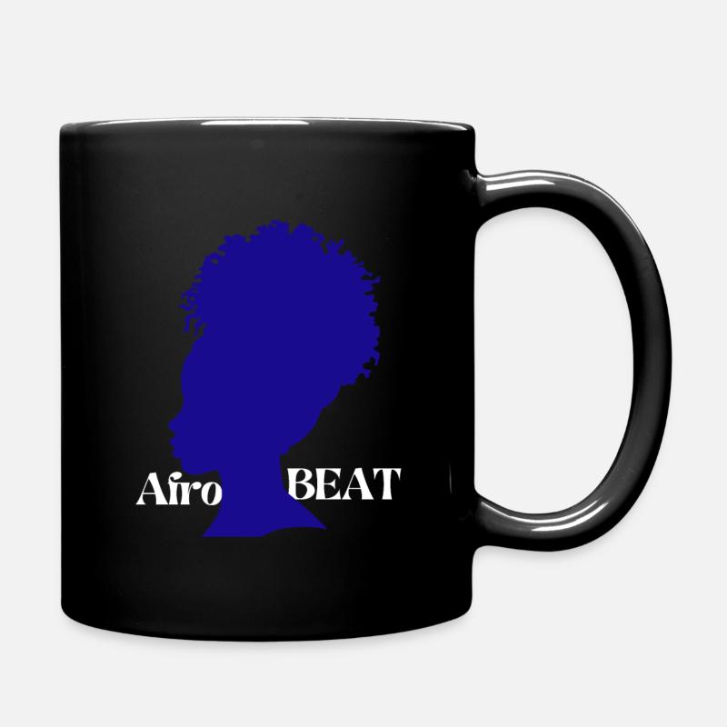 AFROBEAT - Tasse einfarbig - Schwarz