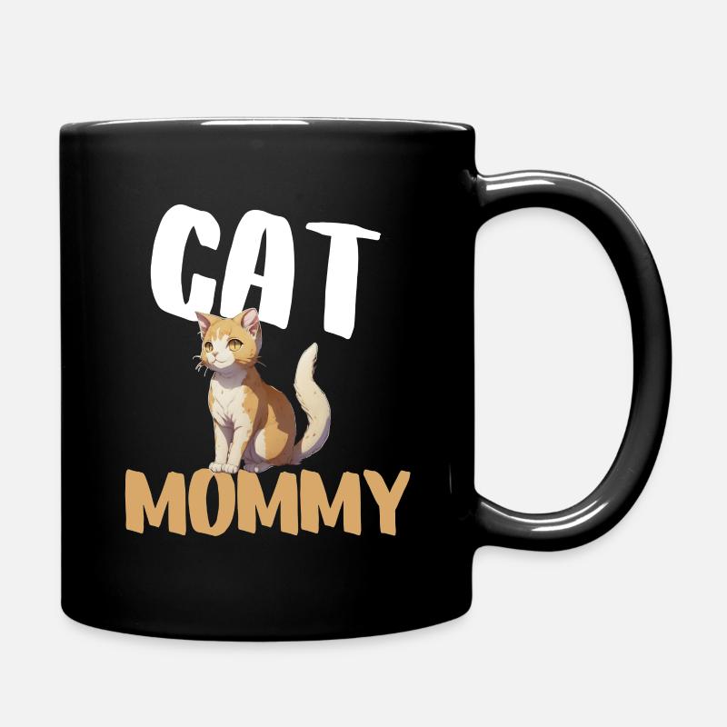 Cat Mom - Mug uni - noir