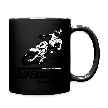 Supermoto - Supermotard - Mug uni - noir - Droite