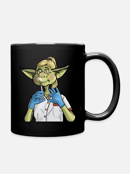 Korrigane infirmière - Mug uni - noir