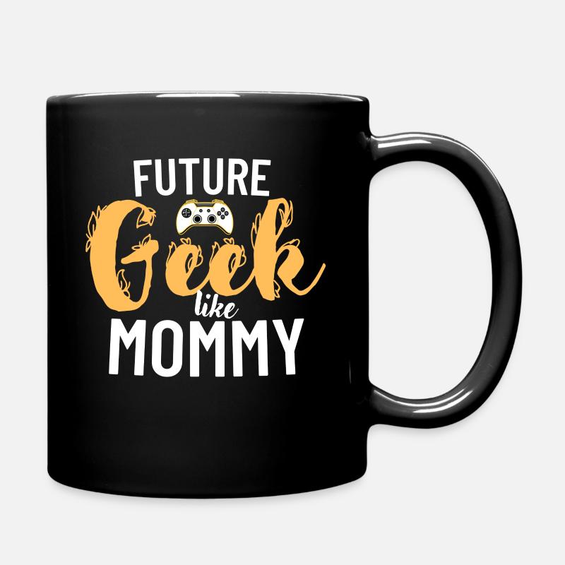 Geek comme maman - Mug uni - noir