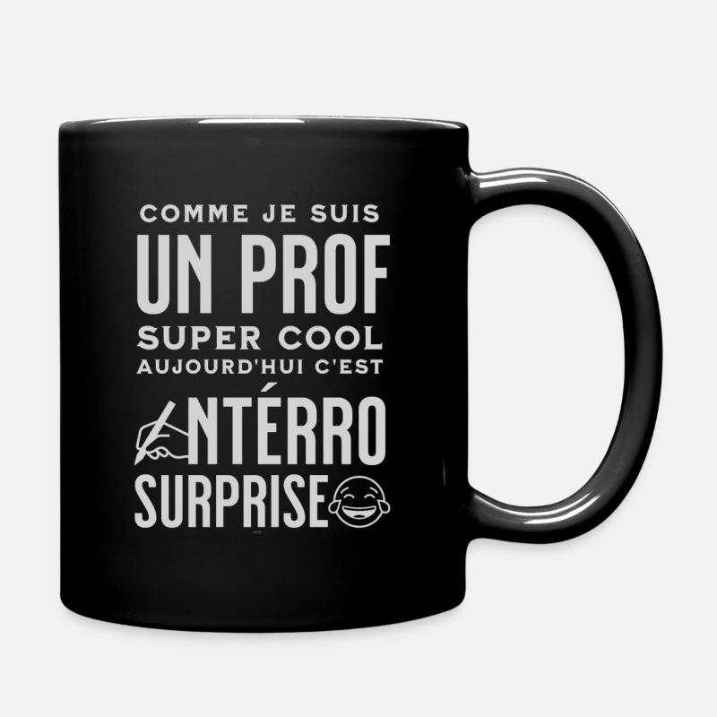 Humour Prof - Professeur Super Cool - Mug uni - noir