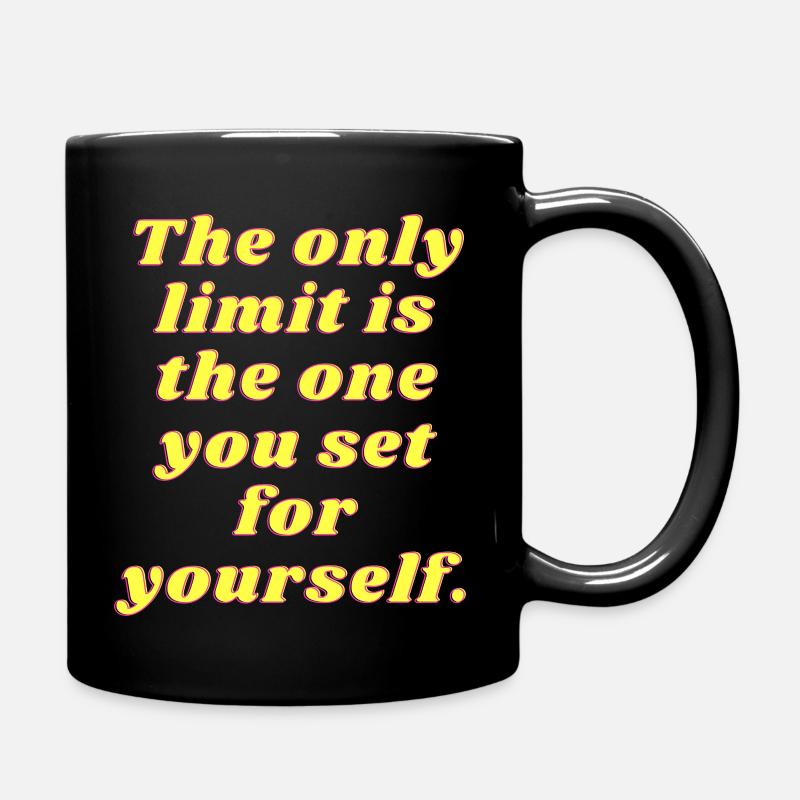 Limite seulement - Mug uni - noir