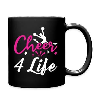 Cheer 4 Life - Full Colour Mug - black - Right