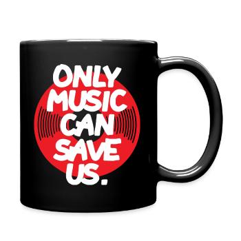 Only Music - Full Colour Mug - black - Right