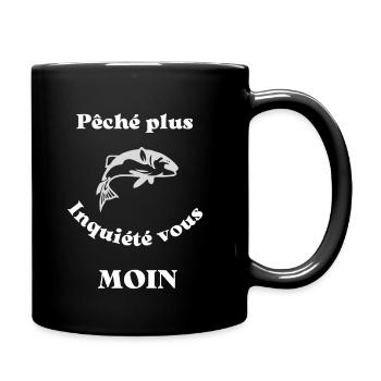 Pêchés plus inquiétez vous moin - Mug uni - noir - Droite