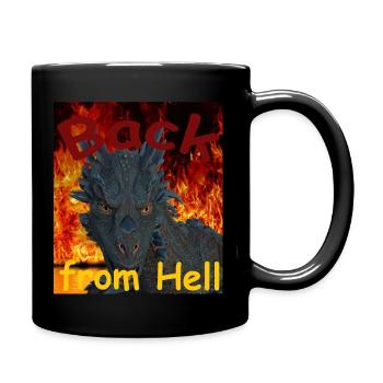 Back from Hell - Full Colour Mug - black - Right
