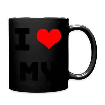 i love MY - Full Colour Mug - black - Right