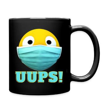 Uups! - Full Colour Mug - black - Right