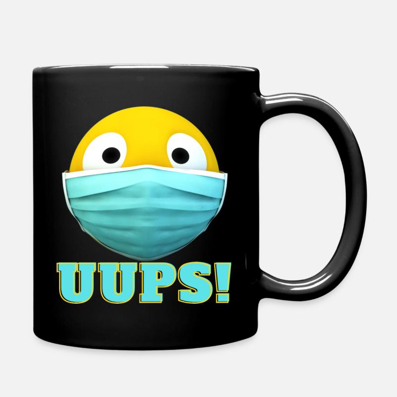 Uups! - Mug uni - noir