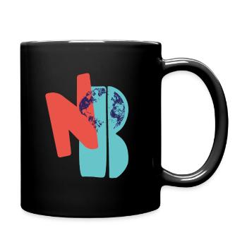 N O Planète B - Mug uni - noir - Droite