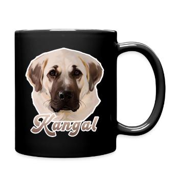 Kangal Anatolischer Hirte - Tasse einfarbig - Schwarz - Rechts
