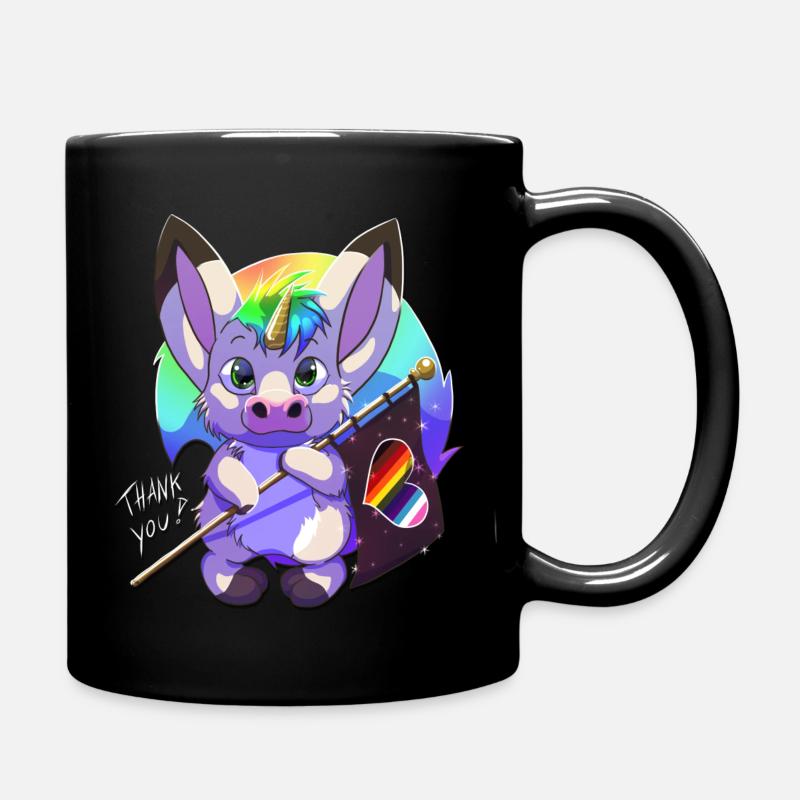 LGBTQI+ Nuts - Tasse einfarbig - Schwarz