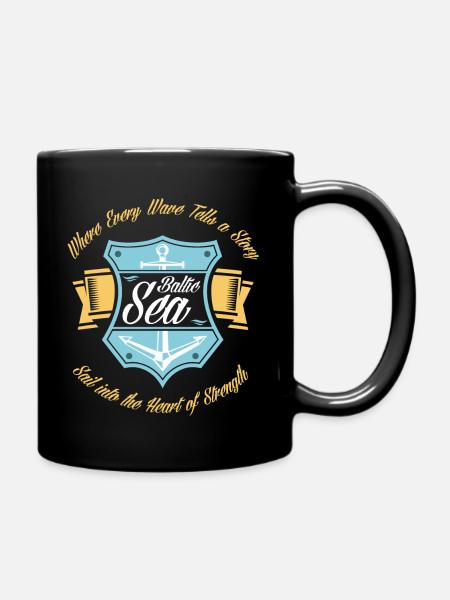 Baltic Sea - Full Colour Mug - black