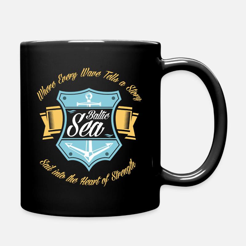 Mer Baltique - Mug uni - noir