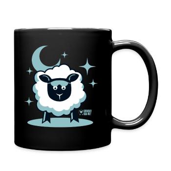 Ewe Sleepy? - Full Colour Mug - black - Right