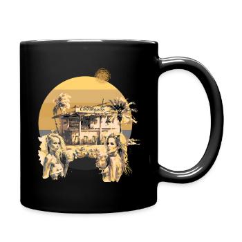 Chiringuito sand - Tasse einfarbig - Schwarz - Rechts